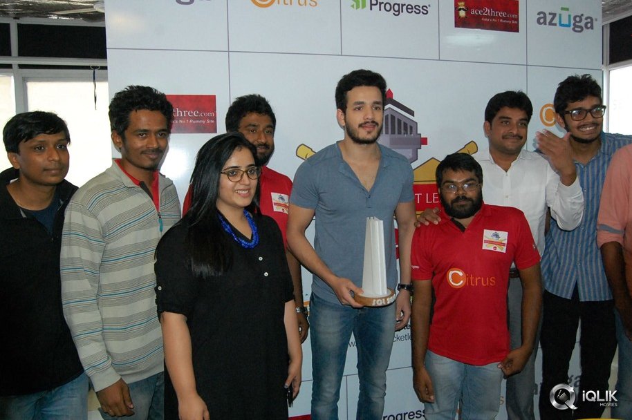 Akhil-Akkineni-Launches-Startup-Cricket-League